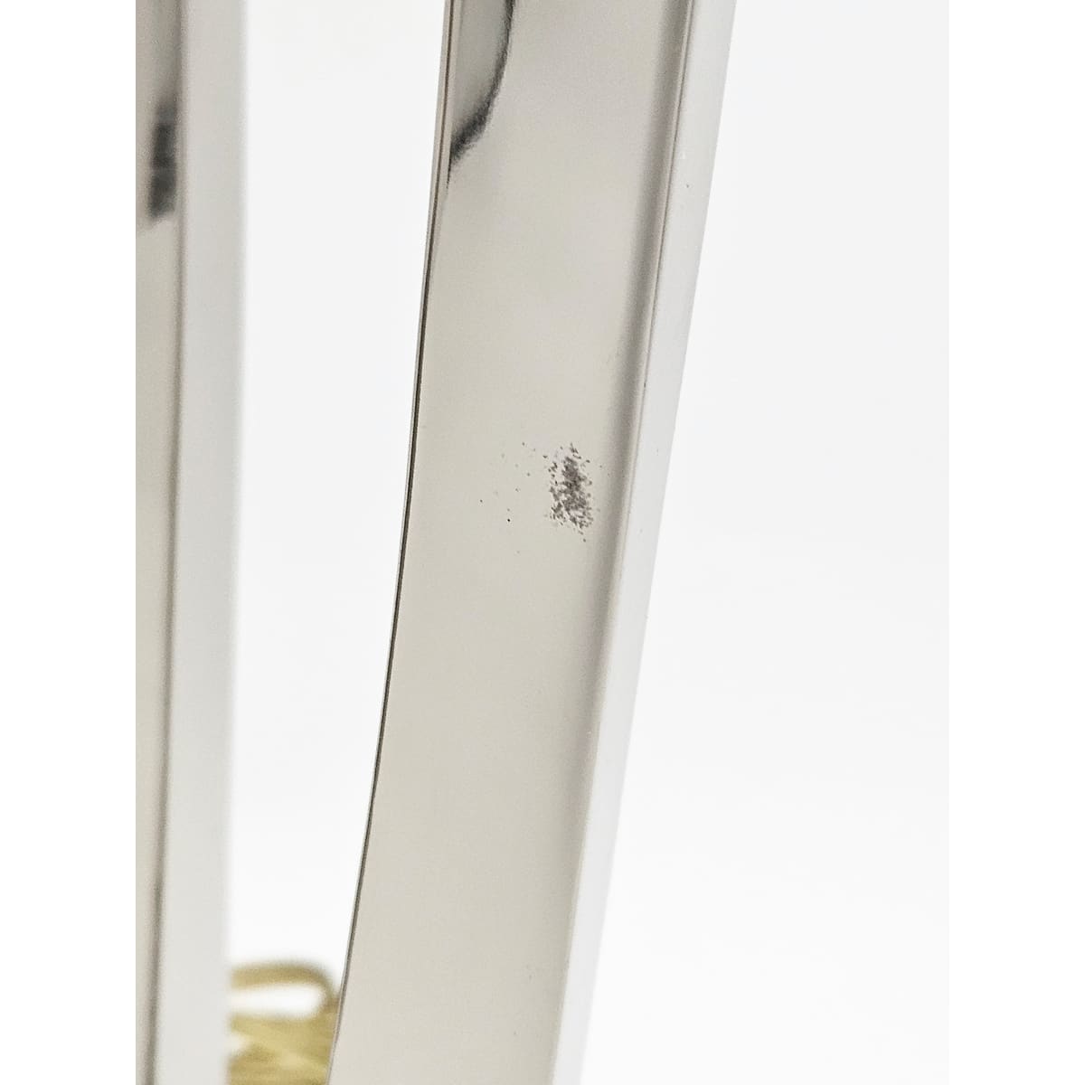 Designer Stiffel Sleek 4 Sided Tall Modernist Chrome Table Lamp Circa 1980's - image 10 of 10