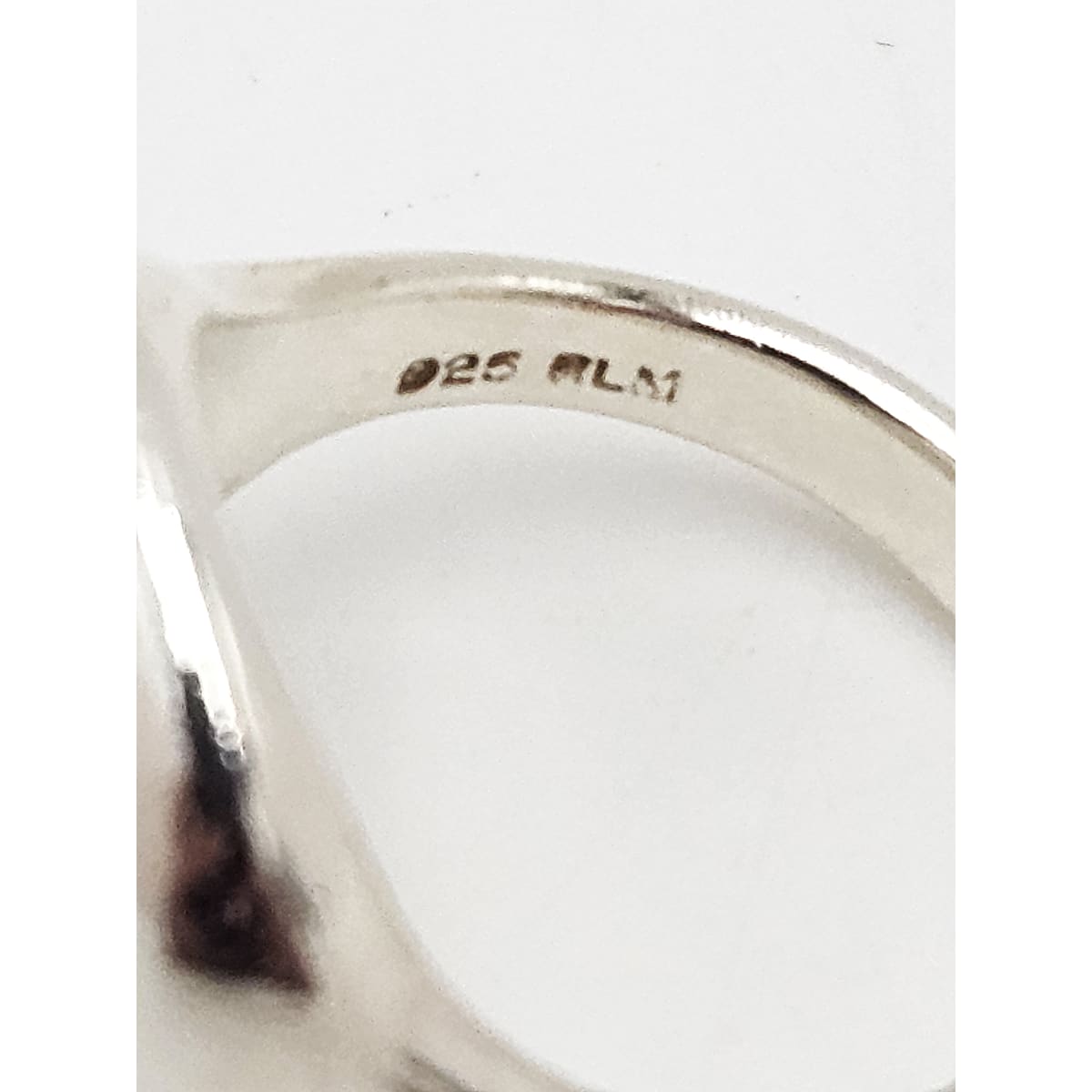 RLM Robert Lee Morris Sterling Silver Modernist Swirl Cocktail Ring Circa 1980s - image 6 of 8
