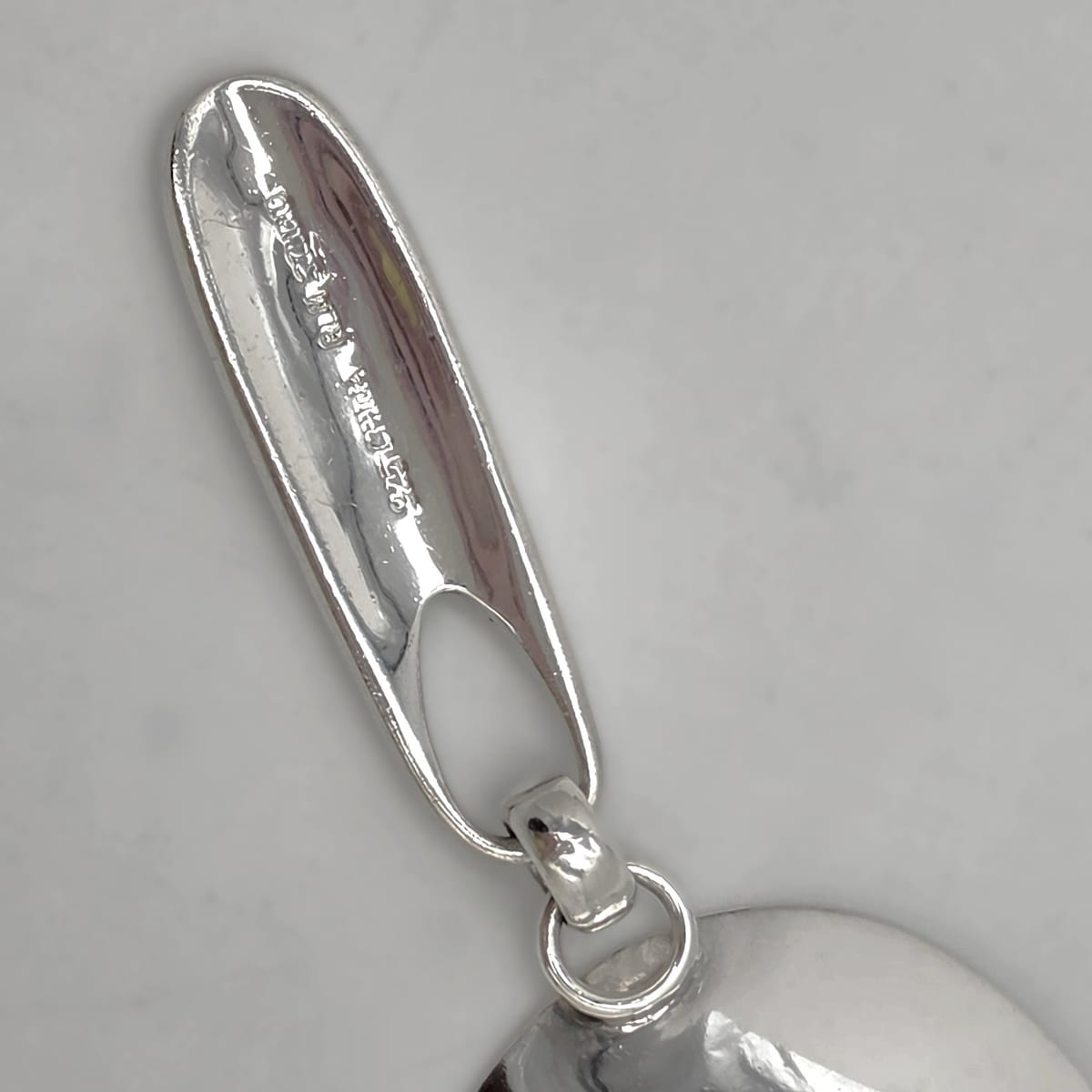 Vintage RLM Robert Lee Morris Sterling Modernist Articulated Pendant Necklace, alternate product view 8