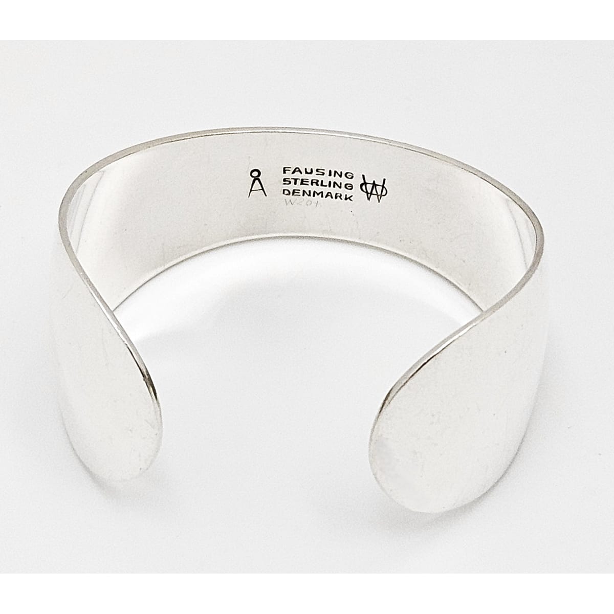 Superb MCM Denmark Ove Wendt for Age Fausing Sterling Silver Cuff Bracelet