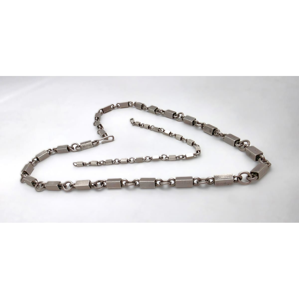 Superb SBH - Wiwen Sweden Modernist Sterling Necklace Bracelet Set 1946/1951, alternate product view 4