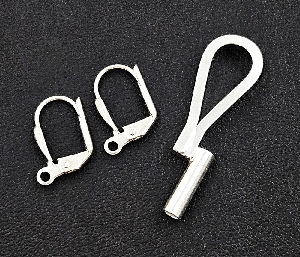 Aksel Holmsen Jewelry Aksel Holmsen Norway 925 Sterling Solje Brooch & Earrings Set Circa 1940s #3