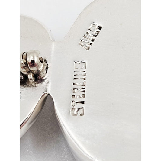 Amy Kahn Russell Jewelry Gorgeous Amy Kahn Russell Sterling Silver Lucite MOP Brooch Pendant