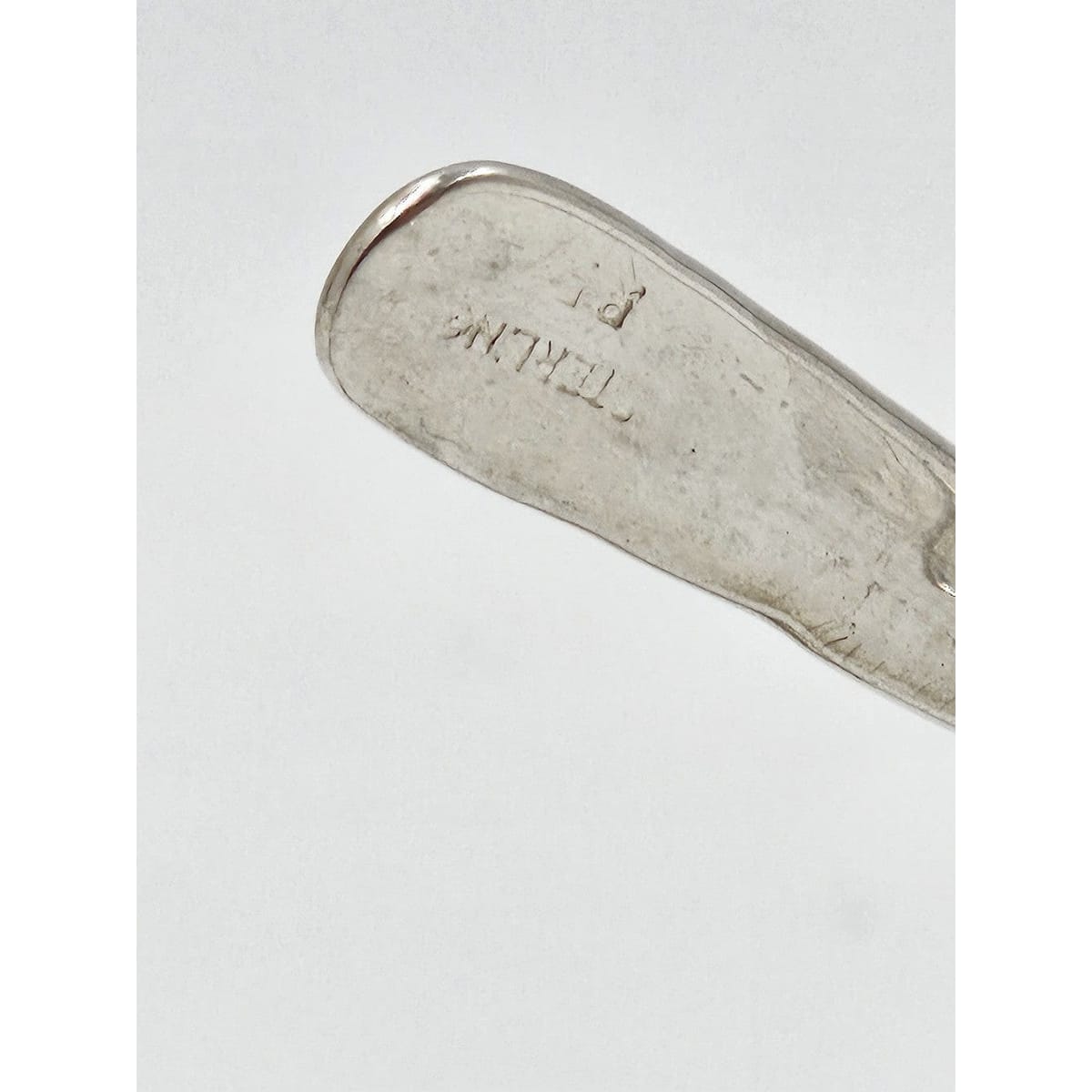 Signed Artisan BF Sterling Silver Unisex Modernist XL Neck Ring