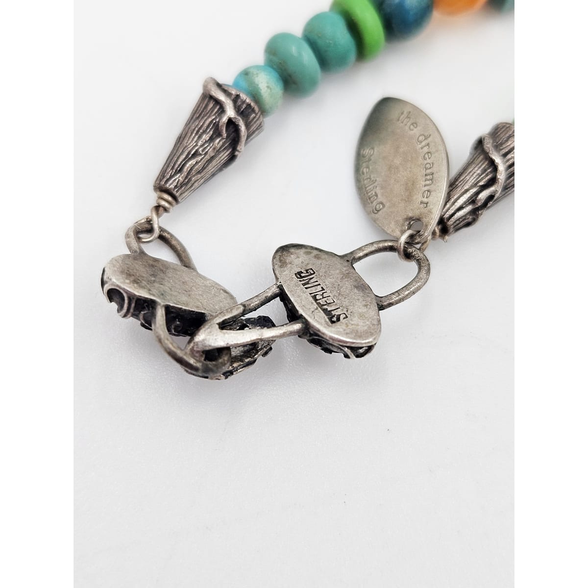 Echo of the Dreamer Jewelry Designer Echo of the Dreamer Sterling & Stones Runway Necklace