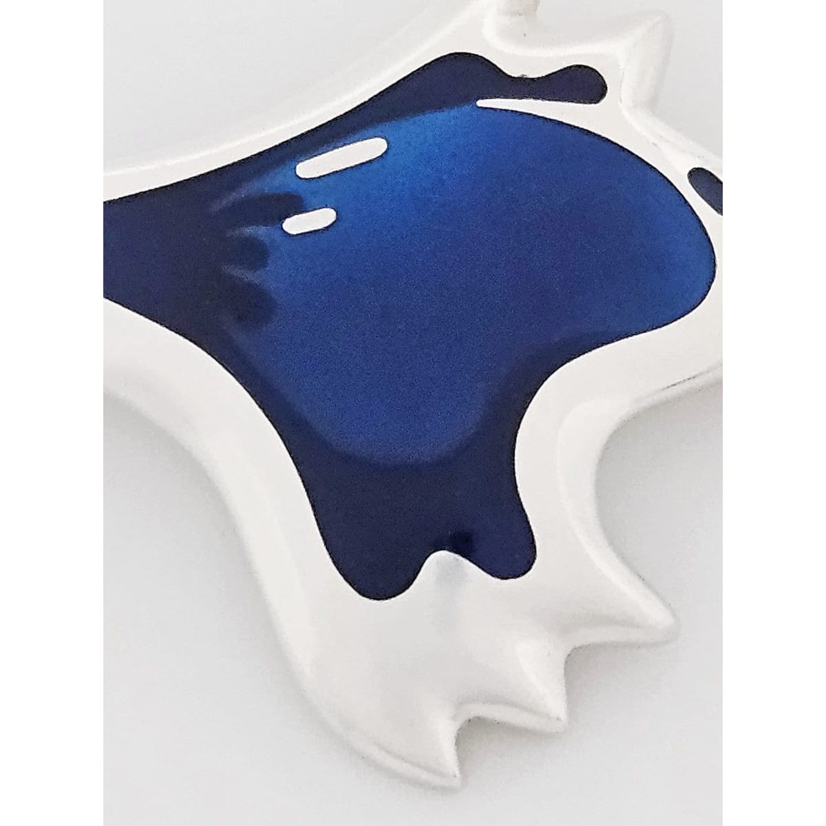 Georg Jensen Jewelry Superb Georg Jensen Sterling Enamel Koppel Biomorphic