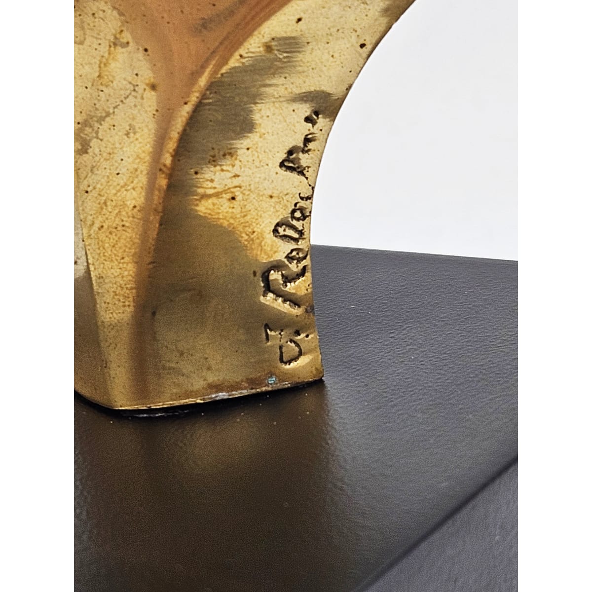 Hattakitkosol Somchal Sculpture Rare and Superb Hattakitkosol Somchal Bronze & String Abstract Sculpture