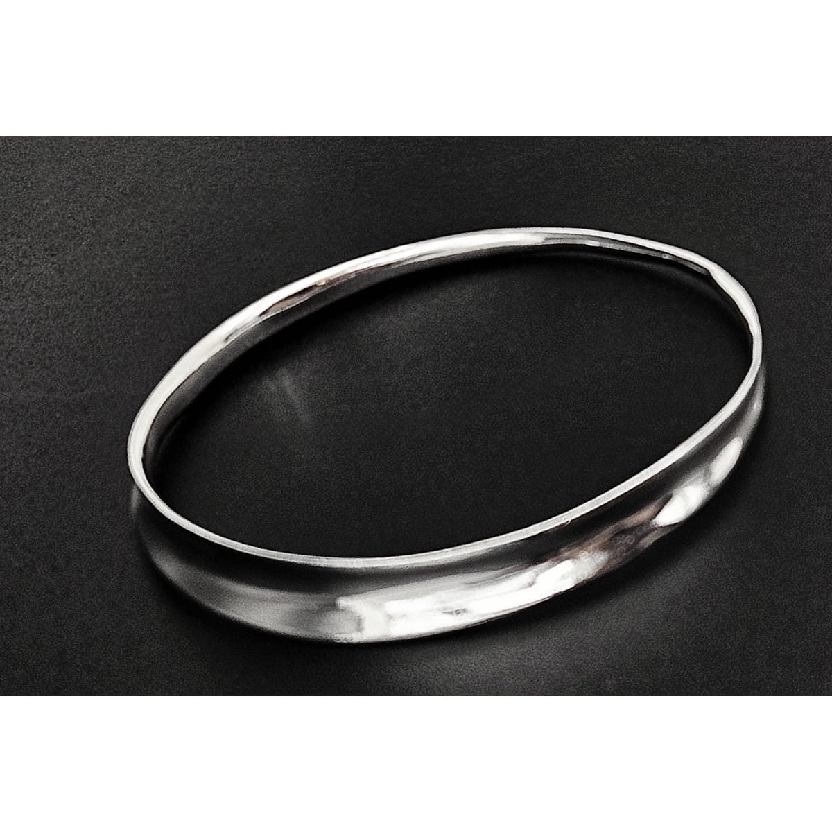Ippolita Jewelry Retired Designer Ippolita Italy Sterling Modernist Bangle Bracelet & Earrings Set
