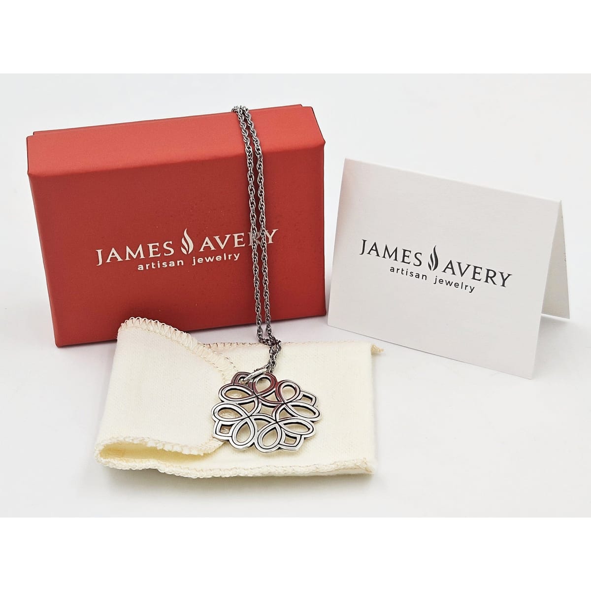James Avery Jewelry NWOT Retired James Avery Sterling Silver Pendant Necklace NIB