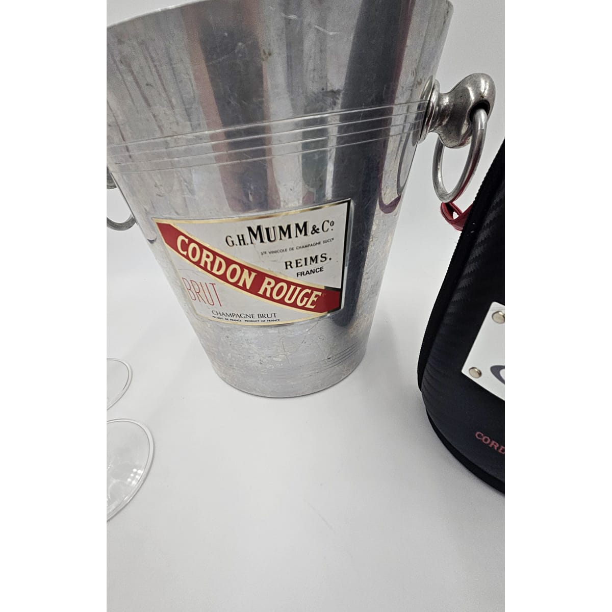 Mumm Champagne Barware MCM Mumm Champagne Ice Bucket Glassware & More Lot 1