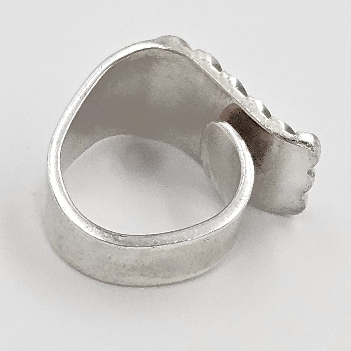 Norway Plus Designs Jewelry RARE Norway + Designs AGE Sterling Modernist X Large Unisex Ring C. 1960s