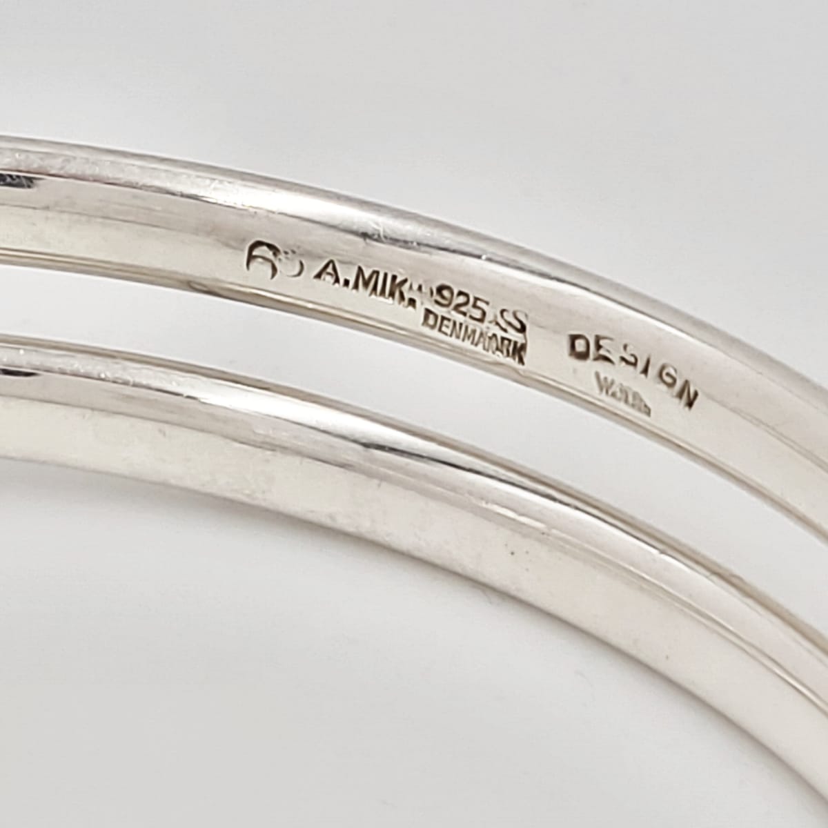 Andreas Mikkelsen Jewelry RARE Danish Andreas Mikkelsen G Jensen Modernist Double Wrap