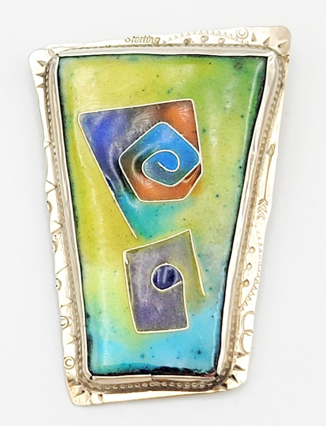 Dan McCann Jewelry Vintage Dan McCann Sterling Brooch