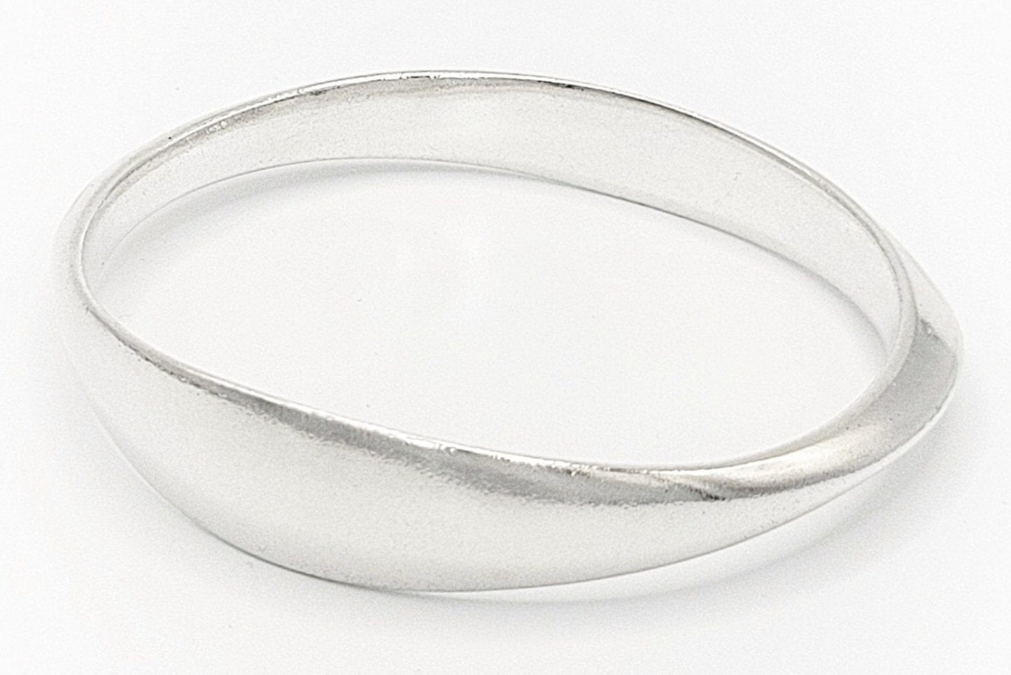 David Andersen Jewelry David Andersen Norway 925SS Modernist Textured Bangle Bjorn Sigurd Østern 1960s