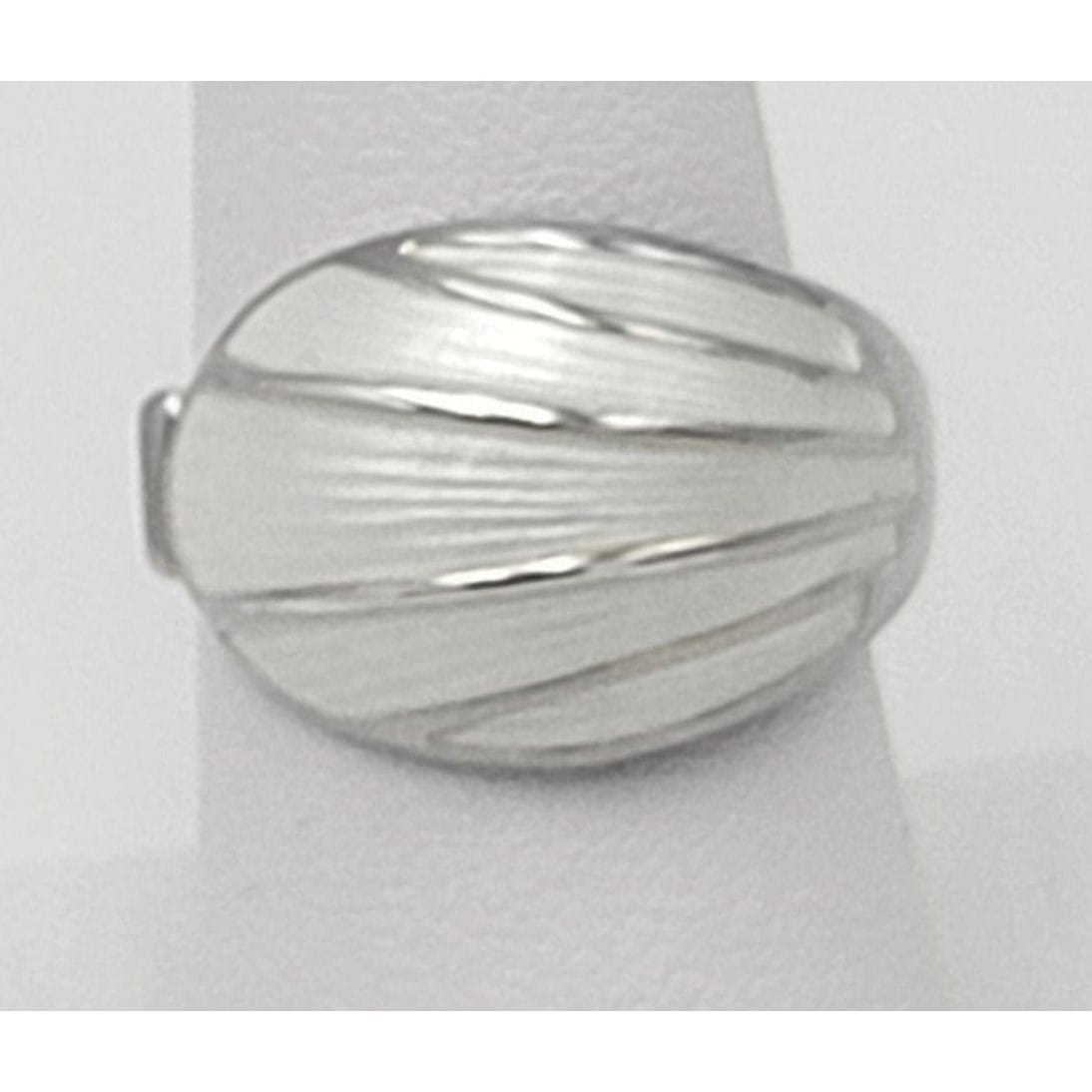 David Andersen Jewelry Norwegian David Andersen Sterling & White Enamel Wrap Ring Circa 1940/50s
