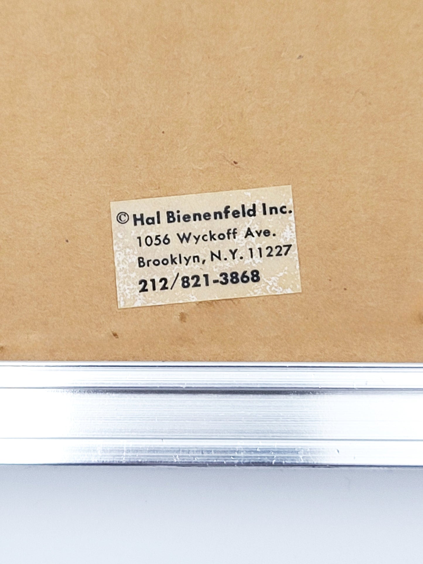 Hal Bienenfeld Industries Mirror Superb Hal Bienenfeld NYC Abstract Modernist Op Art Wall Mirror Circa 1970s