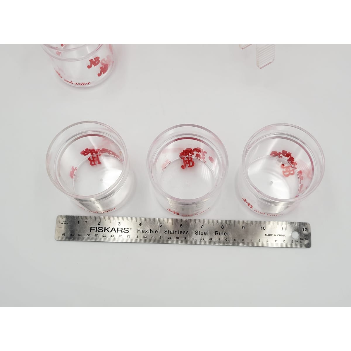 J & B Scotch Whisky Barware Set J & B Lucite Tumbler Barware Set