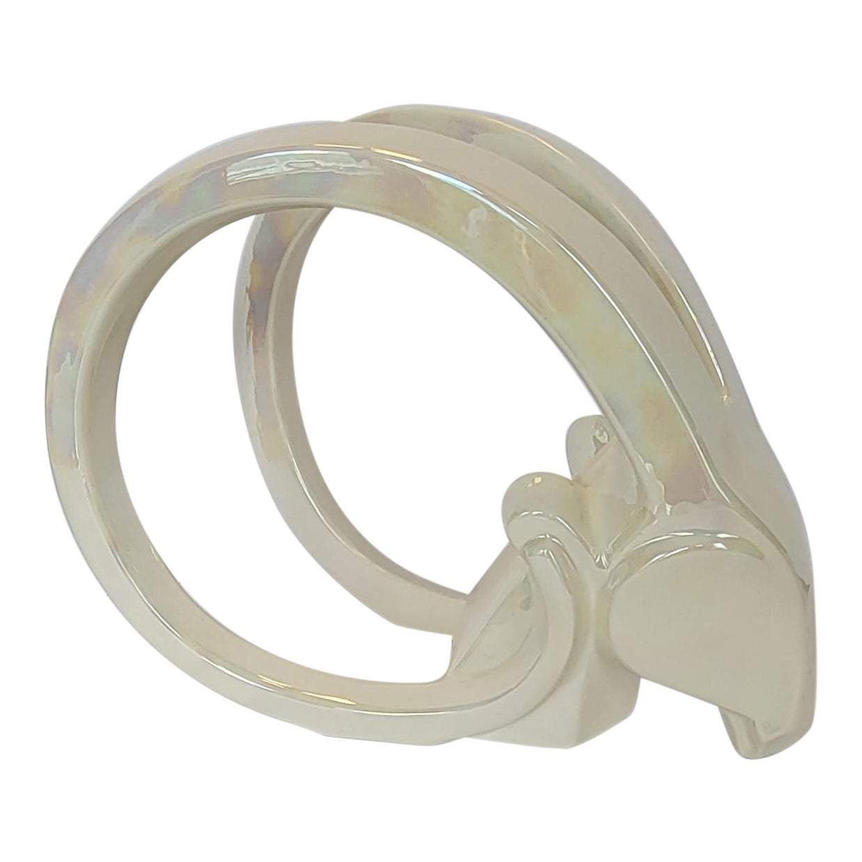 Jaru Sculpture Vintage JARU California Ceramic Modernist Gazelle - Ram Head EX LARGE Sculpture