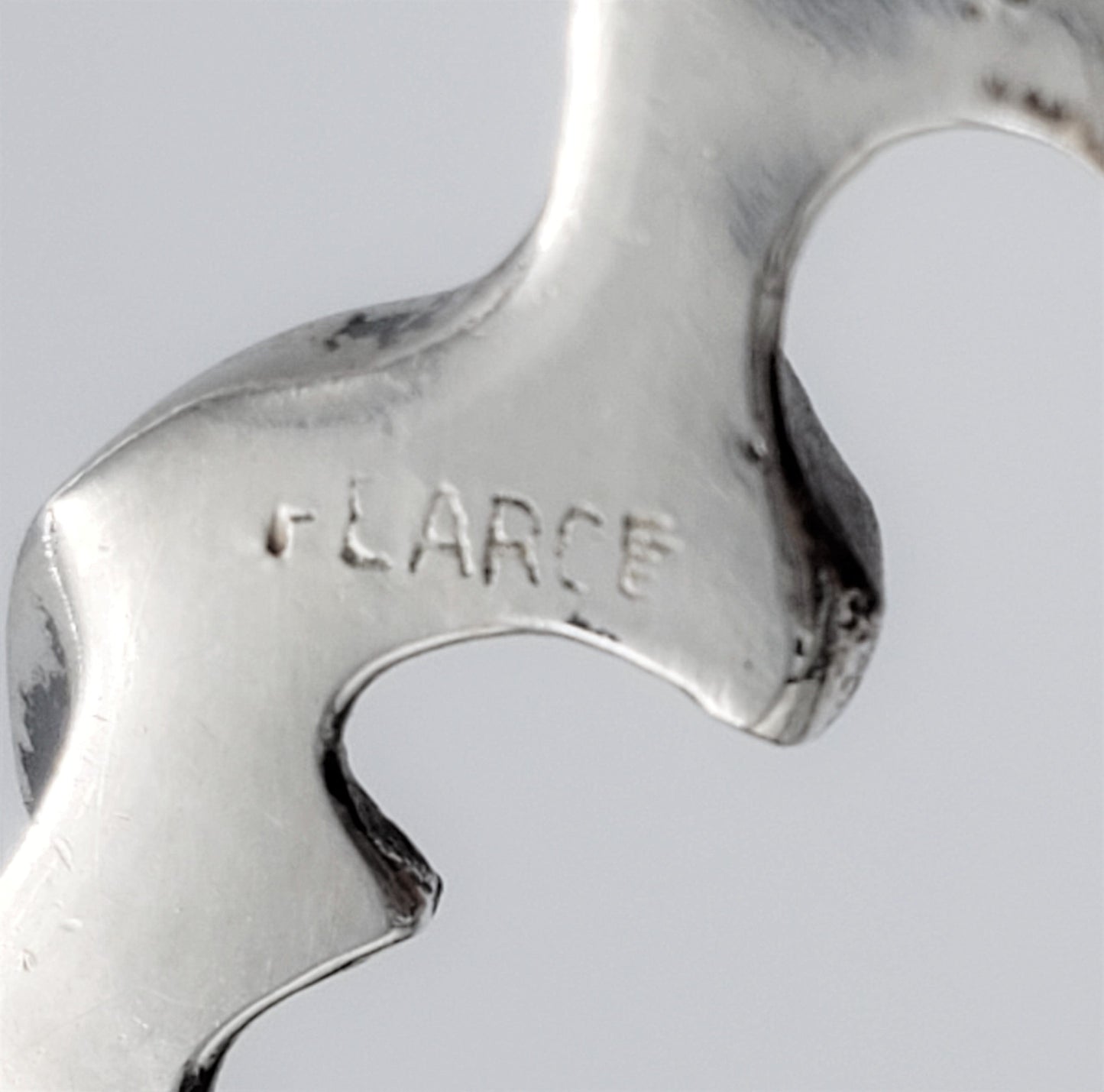 Pearce Jewelry Designers Fred Kate Pearce Sterling Abstract Modernist Brutalist Brooch 1965