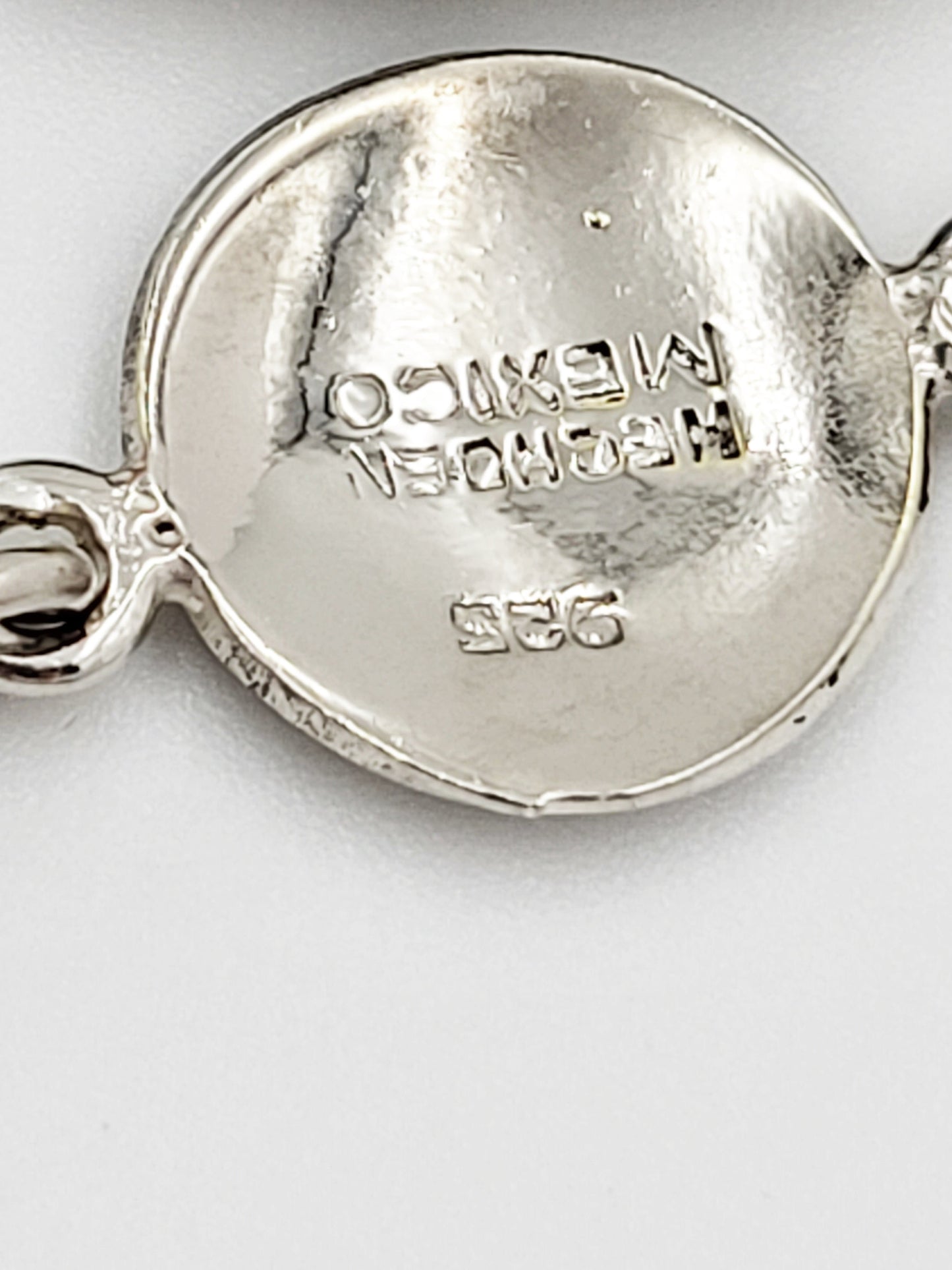 Stain Glass Bracelet Necklace Set Jewelry Vintage Taxco Multi-Stone Mayan Calendar Necklace and Bracelet Set