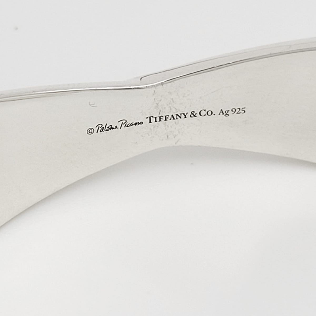 Tiffany & Co. Jewelry Superb Tiffany&Co Paloma Picasso Solid Sterling Graffiti X Cuff Bracelet Size L