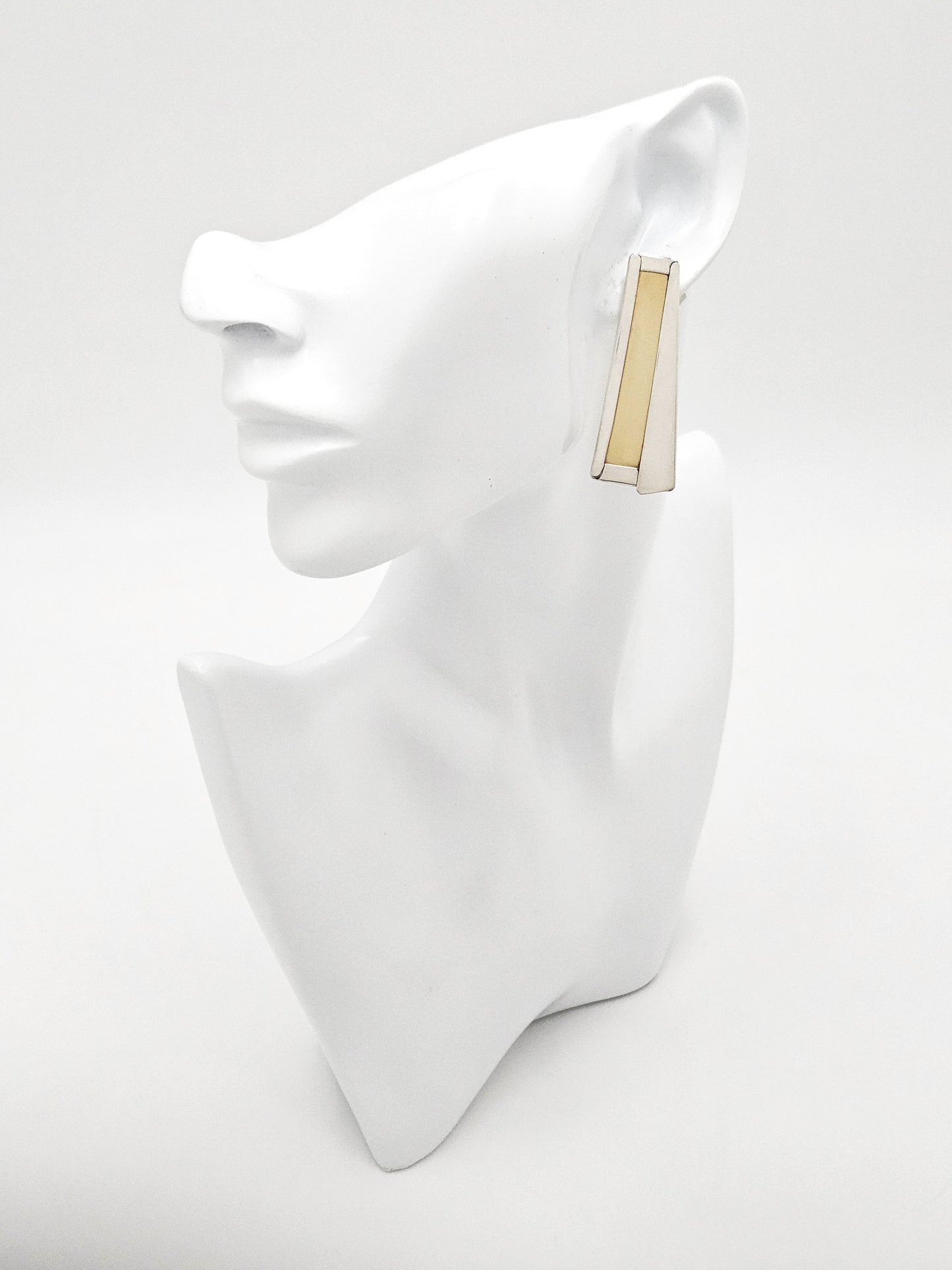 Designers Katz Turner California Sterling Post Modern Bracelet Earring Set 80's