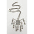 David Andersen Norway Sterling Silver Uni Viking Pendant Necklace Circa 1960&