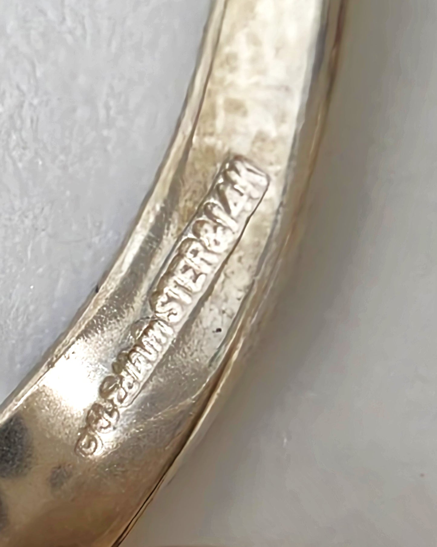 Iconic Designer Ed Levin Modernist Sterling + 14K Gold Earrings Circa 1980/90s