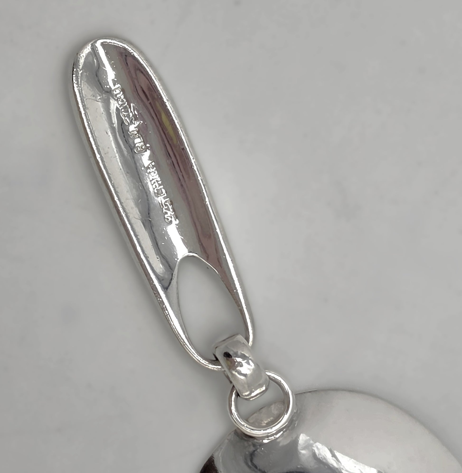 Vintage RLM Robert Lee Morris Sterling Modernist Articulated Pendant Necklace, alternate product view 7