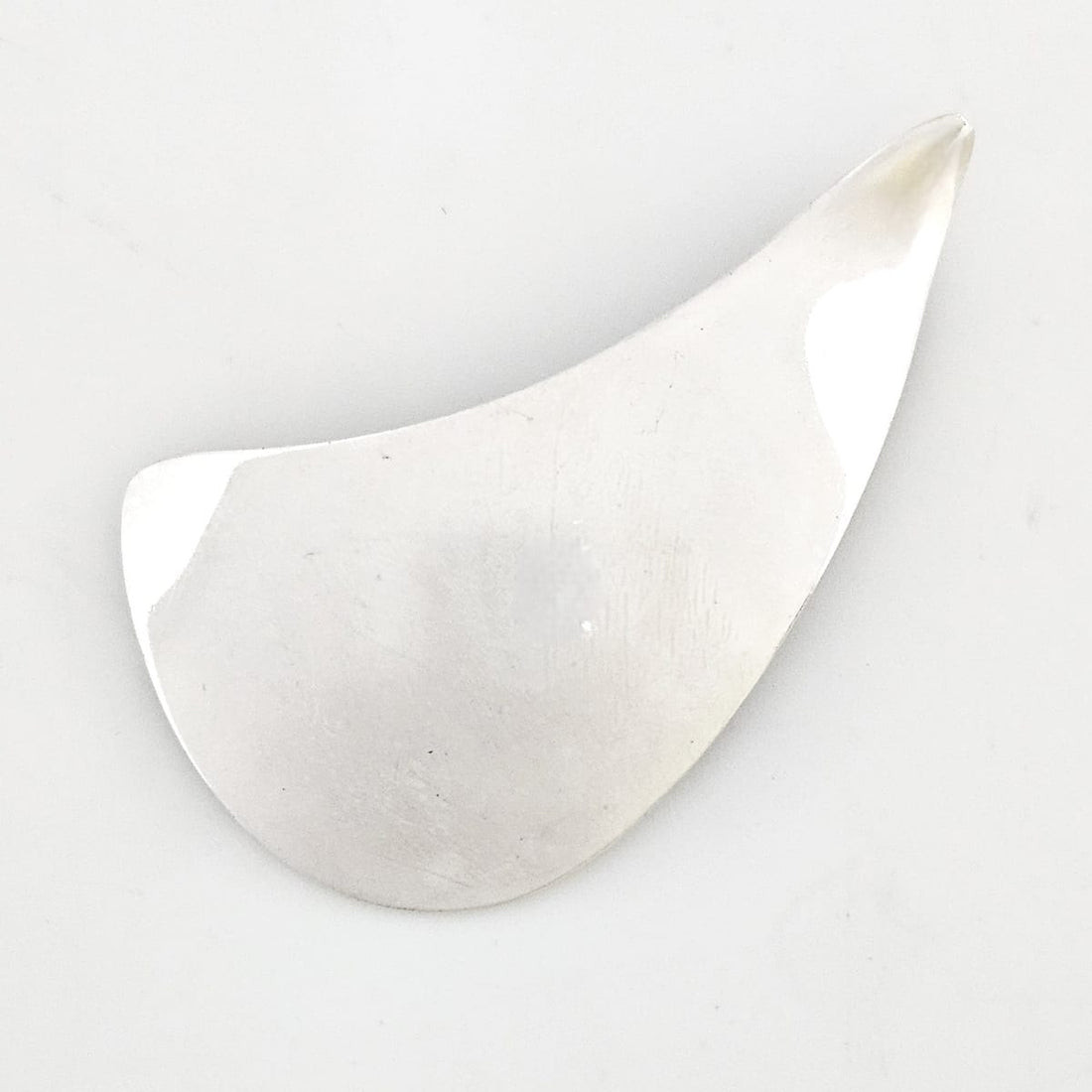 Danish Designer Arne Johansen Retro Modernist Sterling Silver Brooch 1950s