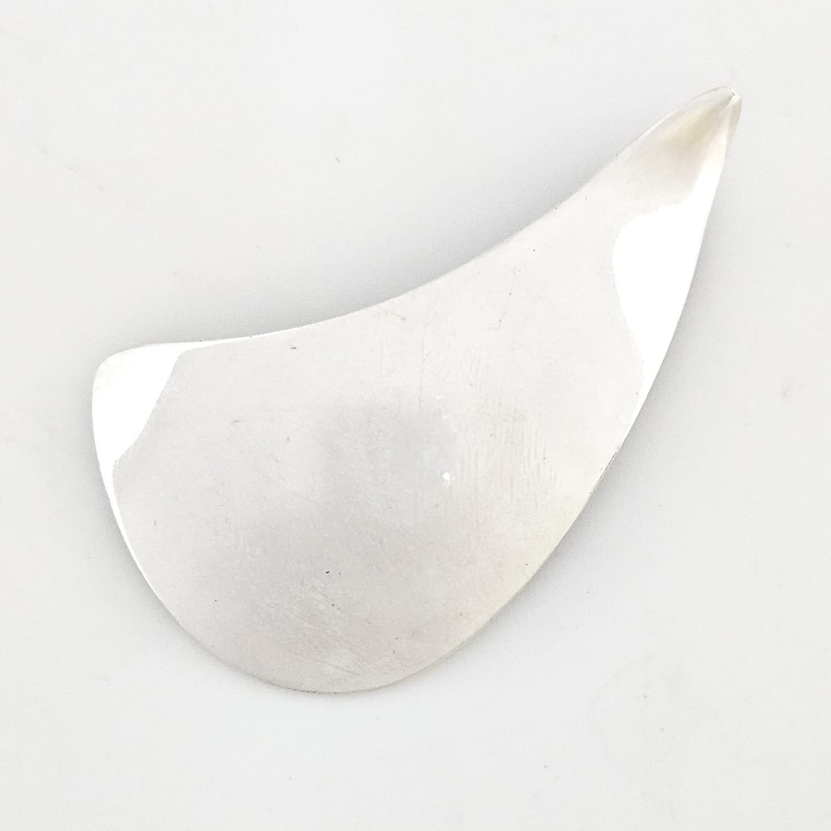 Danish Designer Arne Johansen Retro Modernist Sterling Silver Brooch 1950s