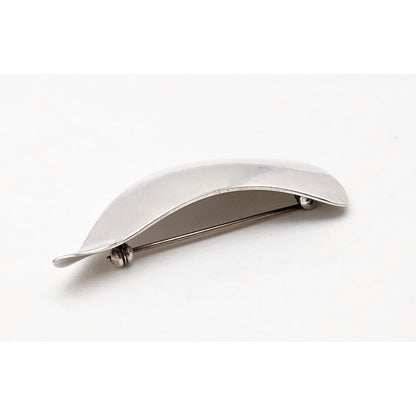 Danish Designer Arne Johansen Retro Modernist Sterling Silver Brooch 1950s, alternate product view 3