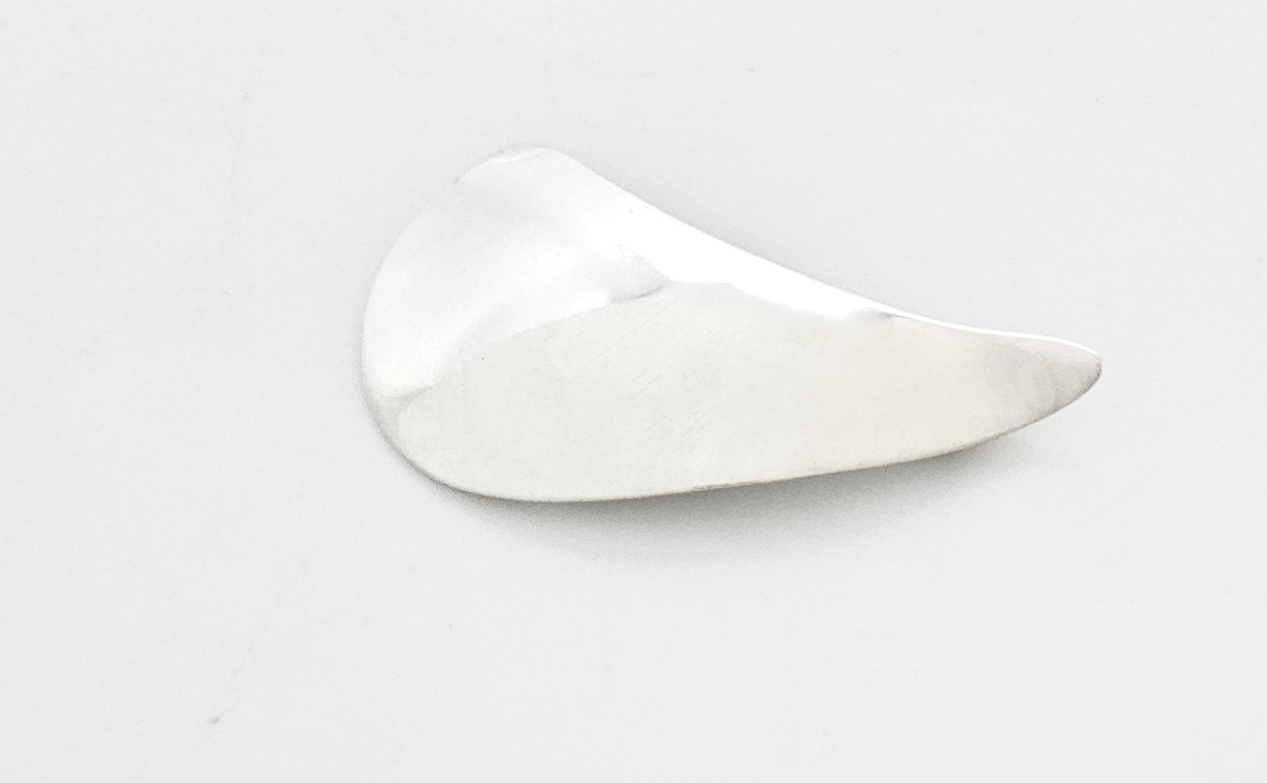 Danish Designer Arne Johansen Retro Modernist Sterling Silver Brooch 1950s, alternate product view 4