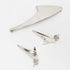 Superb Bent Knudsen Denmark Sterling Atomic Modernist Brooch & Earrings Set