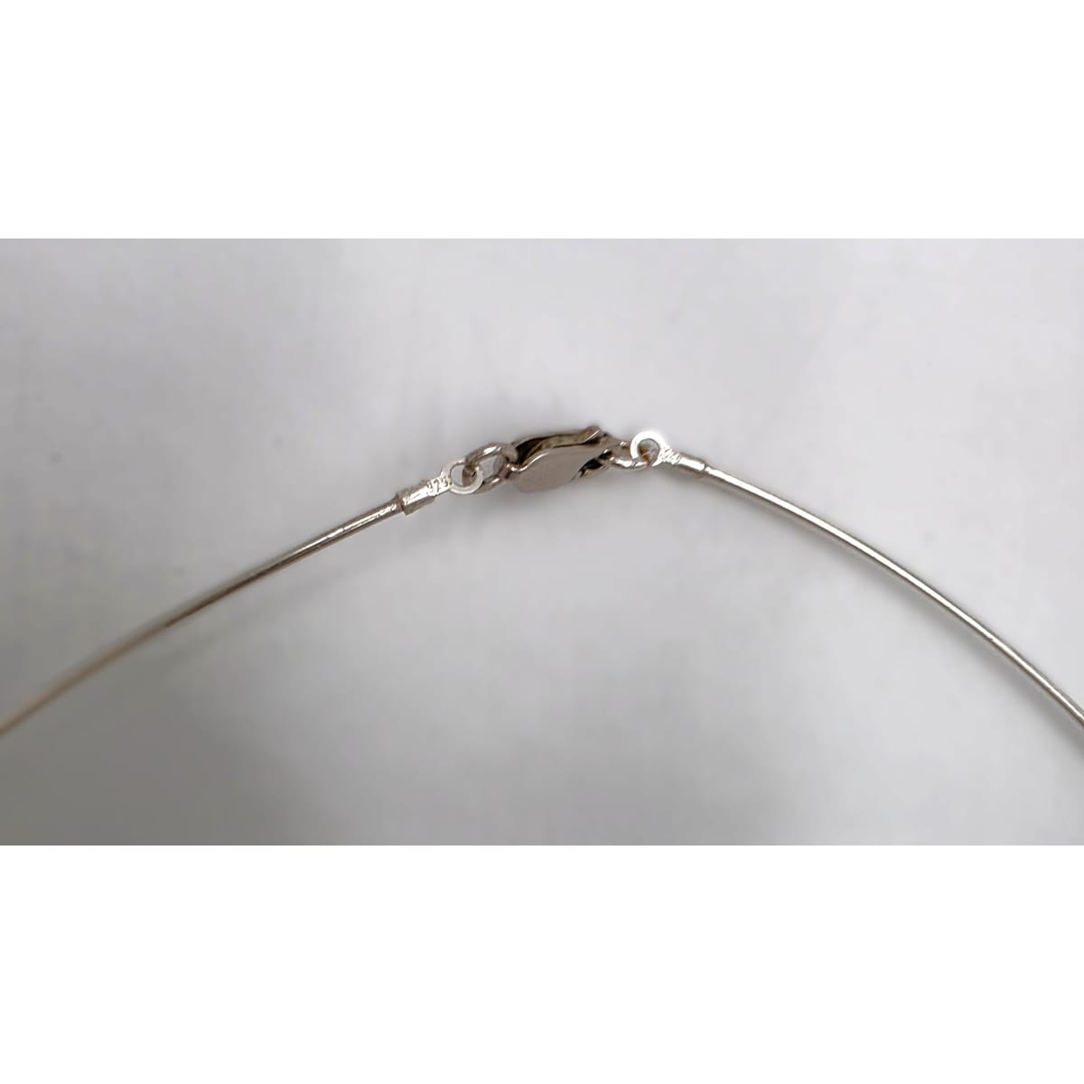 US Designer Keith Harryman Sterling Stone Wood Modernist Pendant Necklace, alternate product view 8