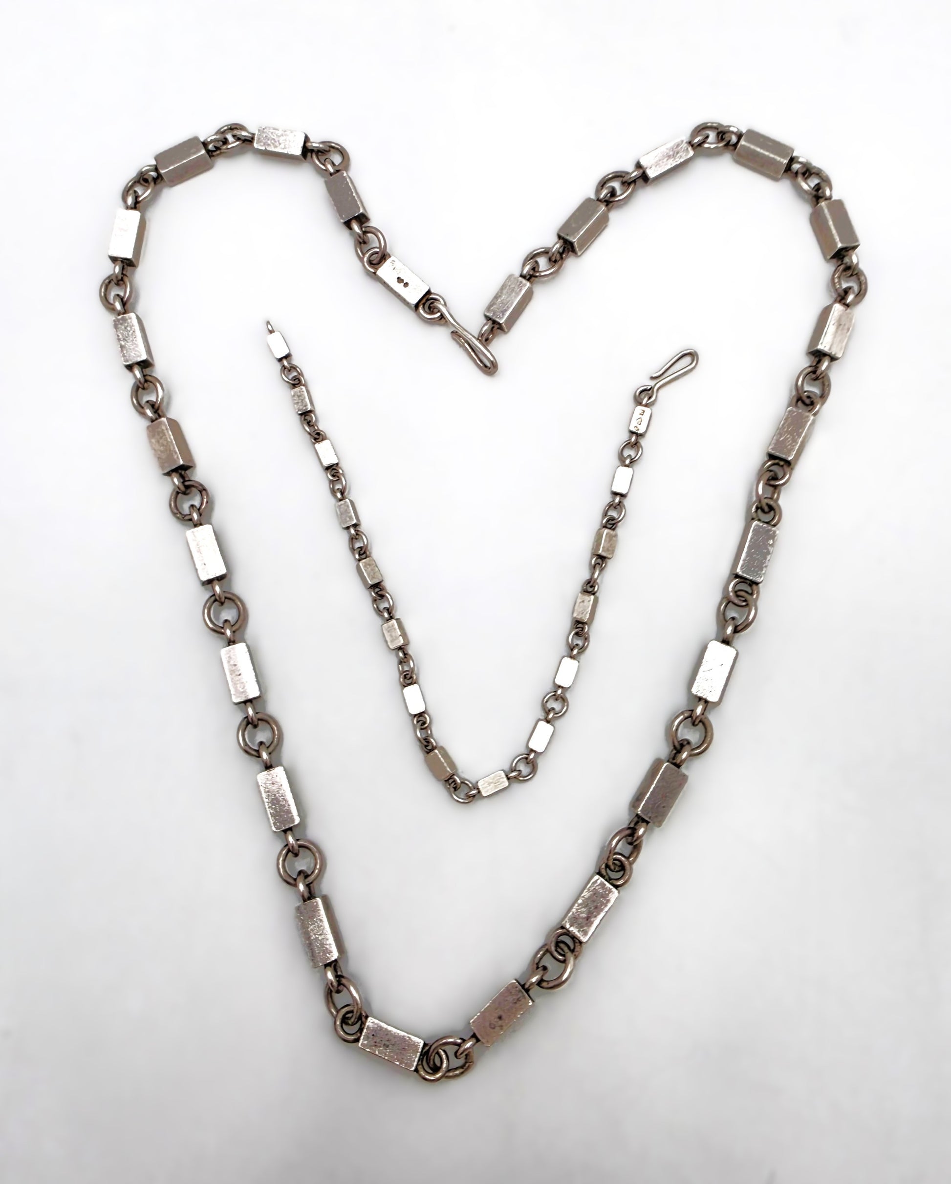 Superb SBH - Wiwen Sweden Modernist Sterling Necklace Bracelet Set 1946/1951, alternate product view 3