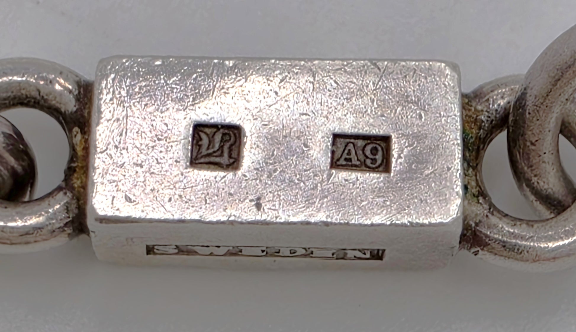 Superb SBH - Wiwen Sweden Modernist Sterling Necklace Bracelet Set 1946/1951, alternate product view 6