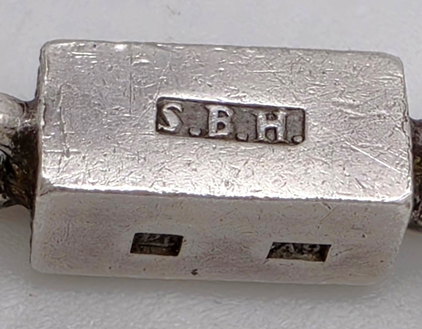 Superb SBH - Wiwen Sweden Modernist Sterling Necklace Bracelet Set 1946/1951, alternate product view 7