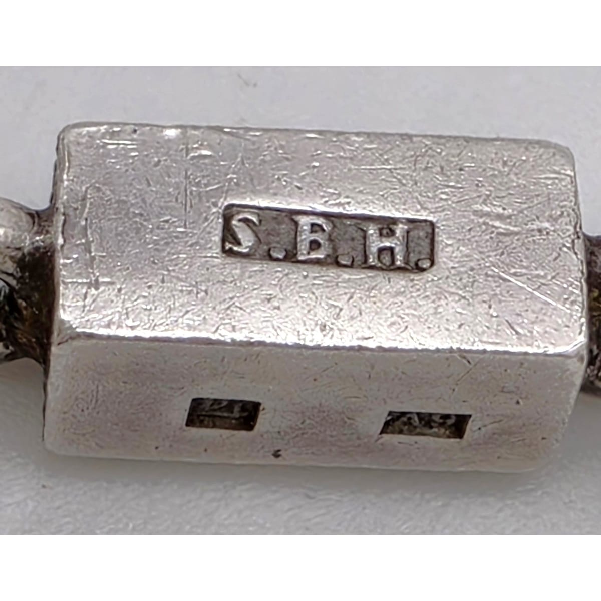 Superb SBH - Wiwen Sweden Modernist Sterling Necklace Bracelet Set 1946/1951, alternate product view 7