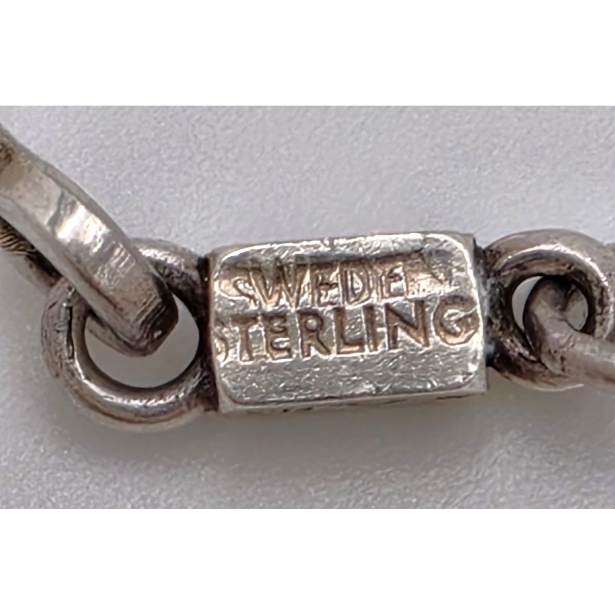Superb SBH - Wiwen Sweden Modernist Sterling Necklace Bracelet Set 1946/1951, alternate product view 12