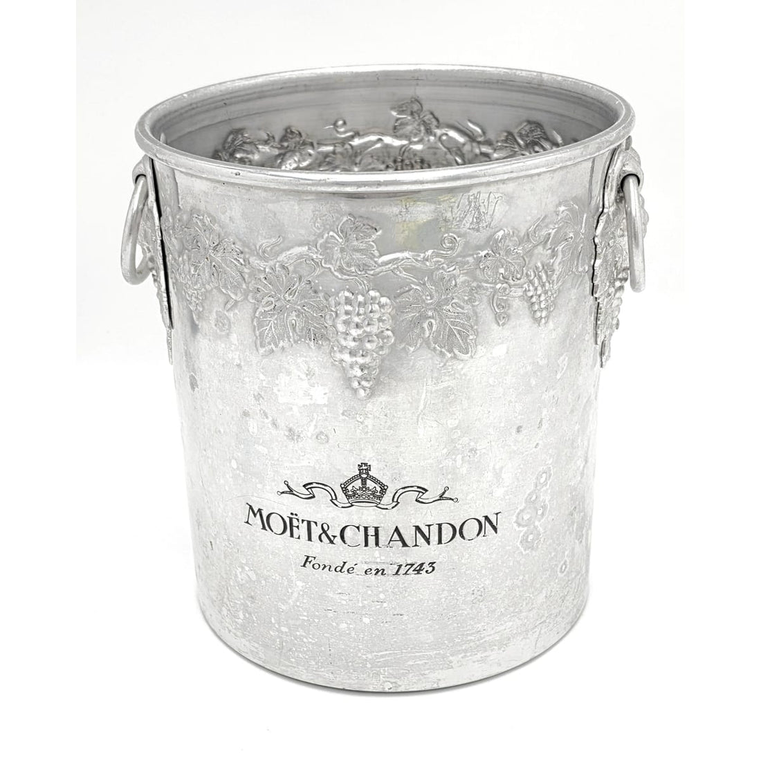 Moet Chandon France Etain Pewter Single Magnum Champagne Cooler 1970/80s, alternate product view 2
