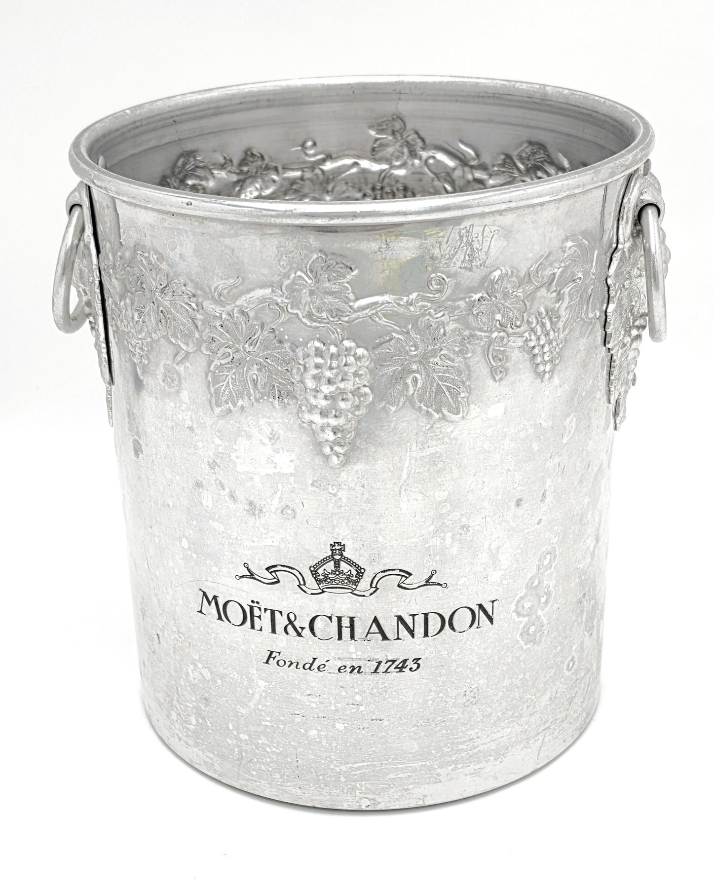 Moet Chandon France Etain Pewter Single Magnum Champagne Cooler 1970/80s, alternate product view 2