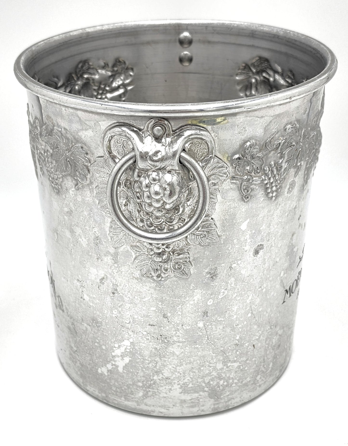 Moet Chandon France Etain Pewter Single Magnum Champagne Cooler 1970/80s, alternate product view 3