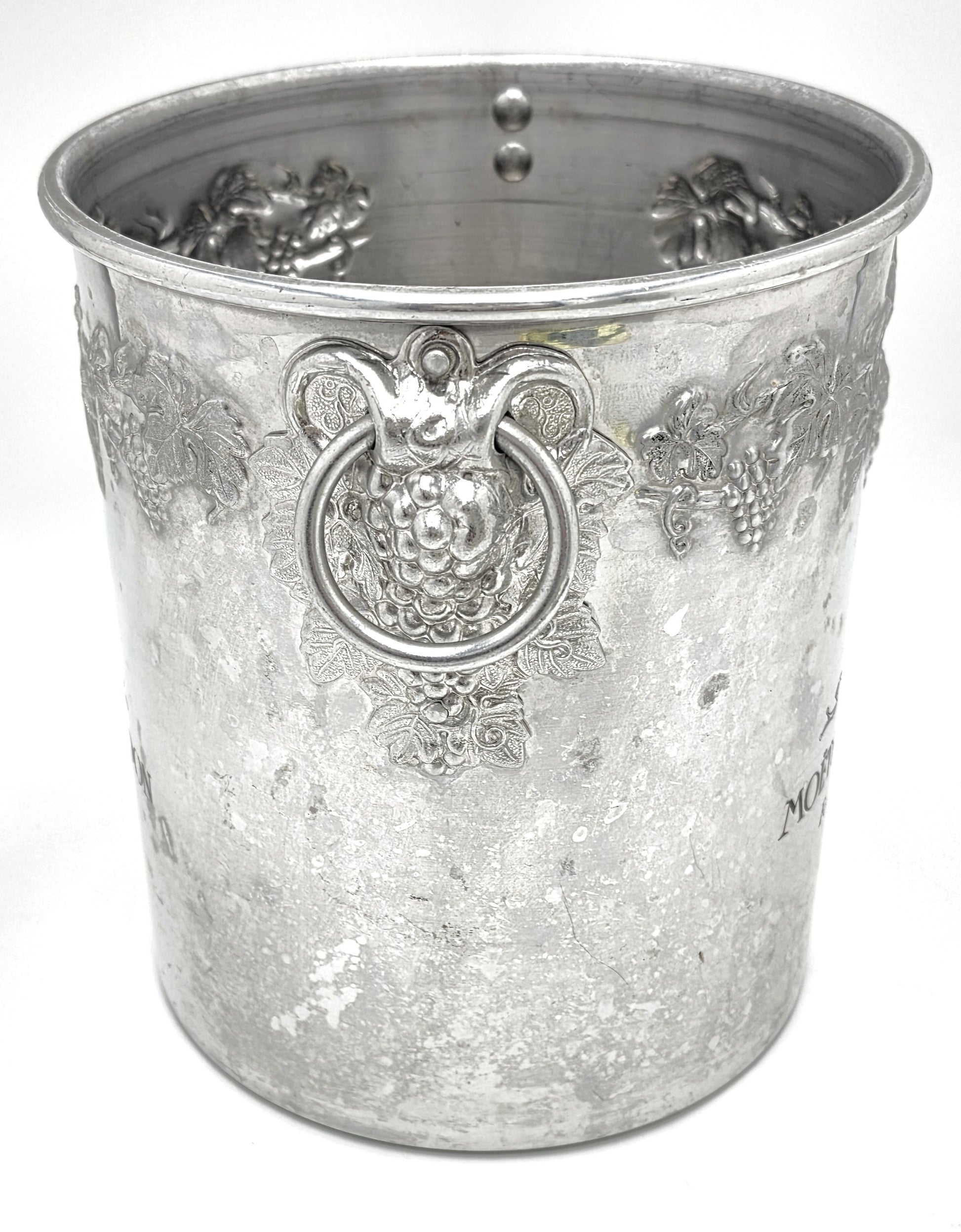 Moet Chandon France Etain Pewter Single Magnum Champagne Cooler 1970/80s, alternate product view 3