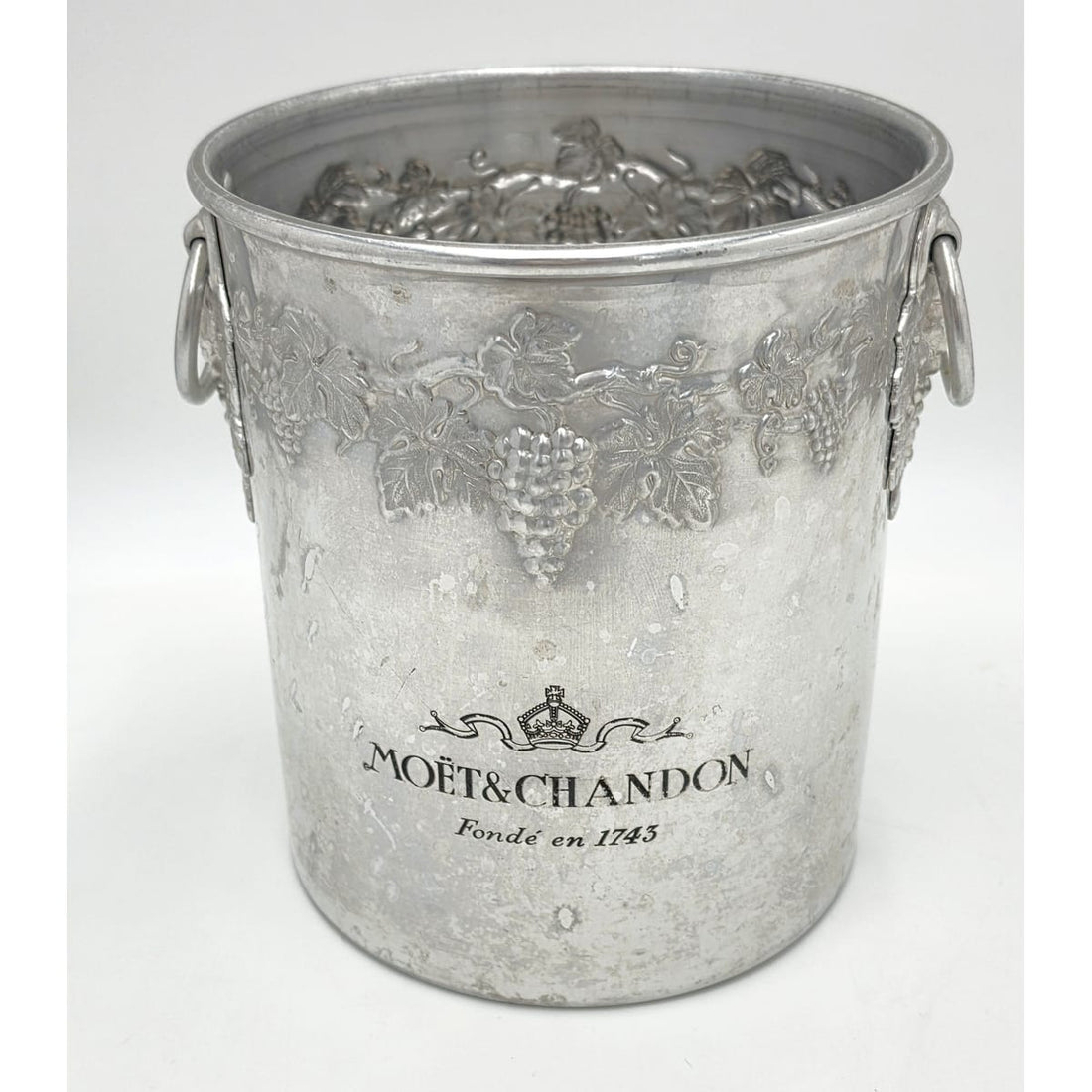 Moet Chandon France Etain Pewter Single Magnum Champagne Cooler 1970/80s
