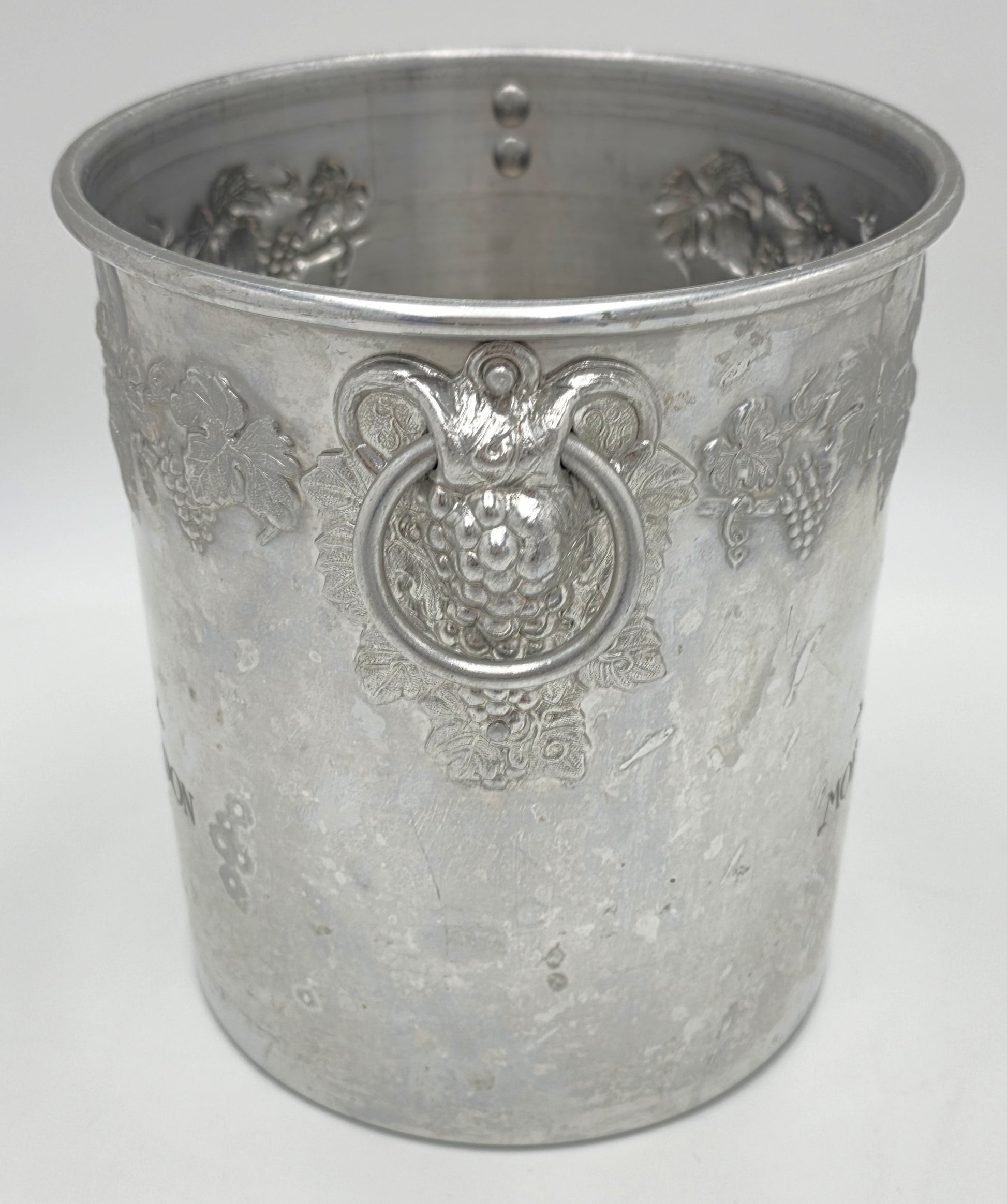 Moet Chandon France Etain Pewter Single Magnum Champagne Cooler 1970/80s, alternate product view 4