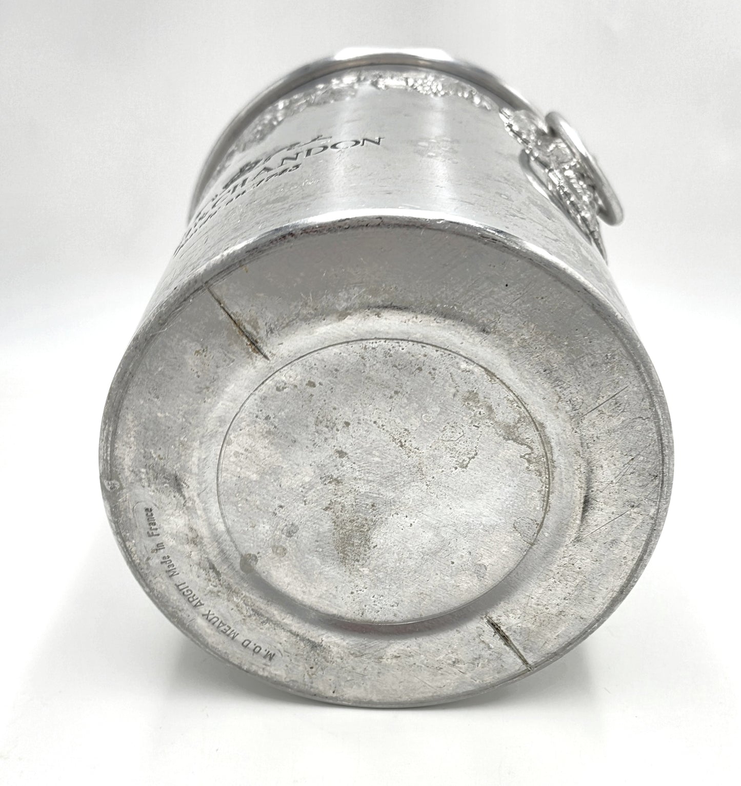 Moet Chandon France Etain Pewter Single Magnum Champagne Cooler 1970/80s, alternate product view 5