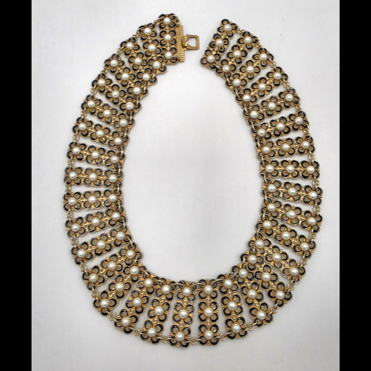 David Andersen Jewelry Willy Winnaess David Andersen Sterling Enamel  Necklace 1950s