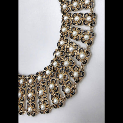 David Andersen Jewelry Willy Winnaess David Andersen Sterling Enamel  Necklace 1950s