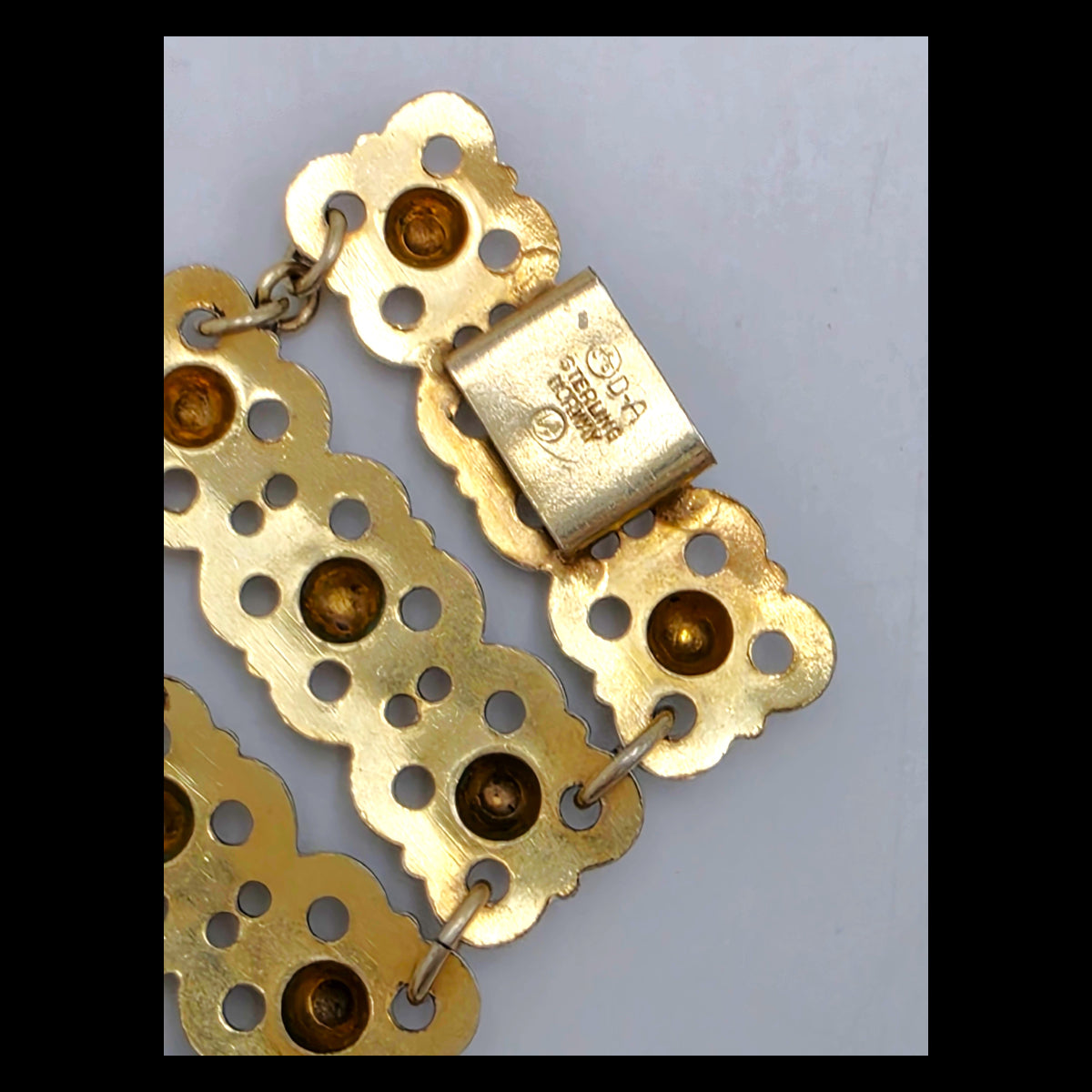 David Andersen Jewelry Willy Winnaess David Andersen Sterling Enamel  Necklace 1950s